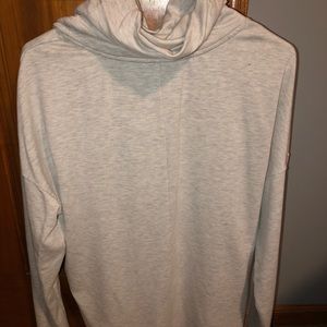 Mock neck sweatshirt